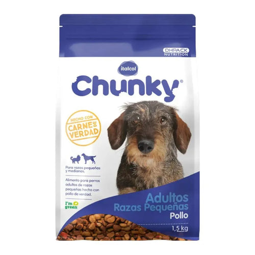 Chunky adulto razas pequeñas - Pollo 8 kg