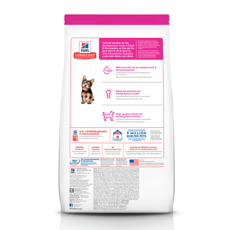 Comida Para Perro Hills SP Cachorro Razas Mini Pollo 12,5 lb