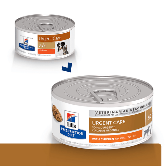 Comida Perros Y Gatos Hills Prescription Diet Urgent A/D Pollo 5,5 oz