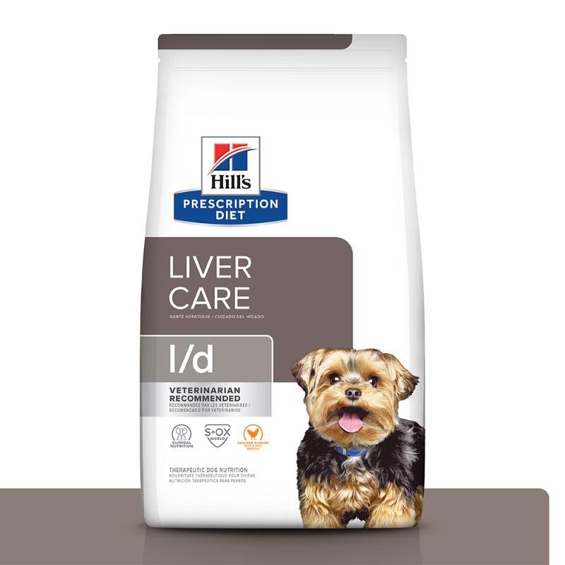 Comida Para Perro Hill's Prescription Diet l/d Cuidado Hepático 3,3 lb