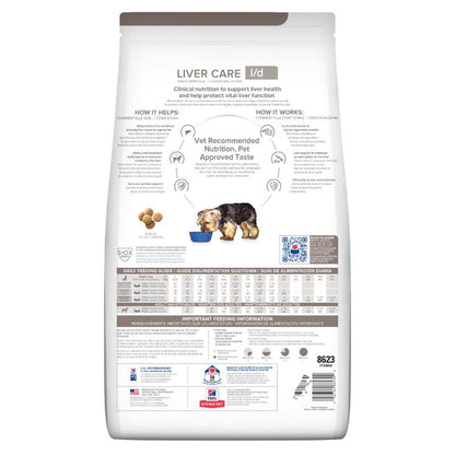 Comida Para Perro Hill's Prescription Diet l/d Cuidado Hepático 3,3 lb